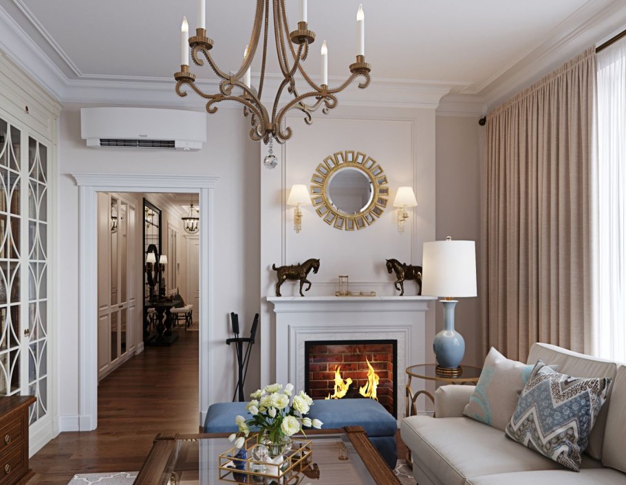 Гостиная Неоклассика Тиффани