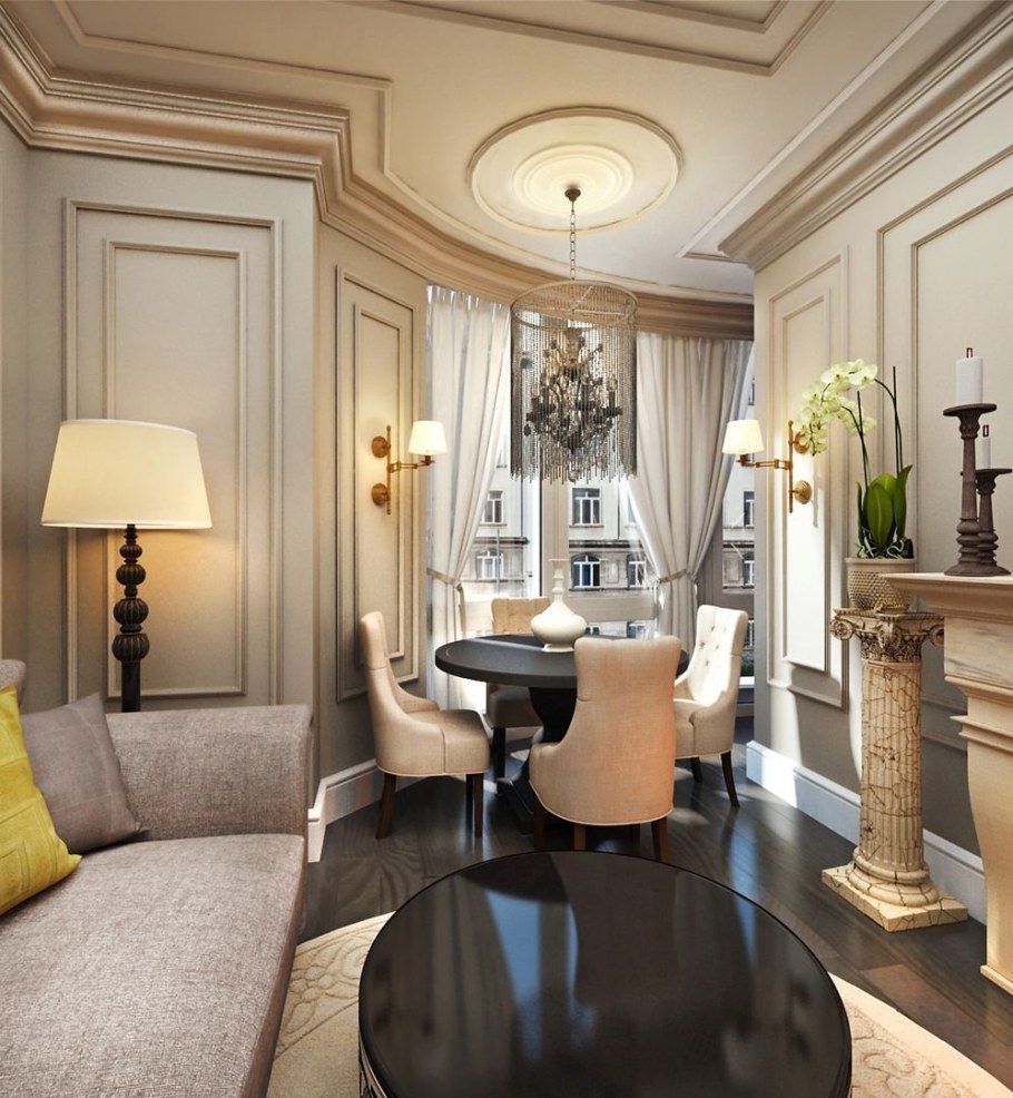 Американская классика в интерьере