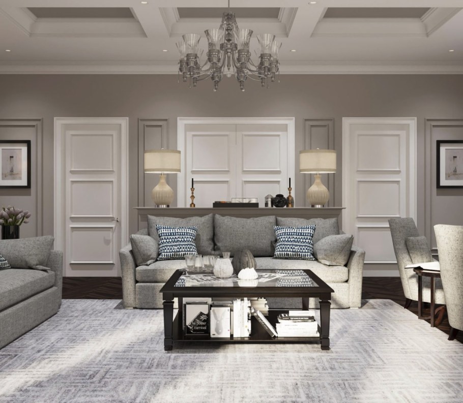 Гостиная Неоклассика Италия Кристофер Гай