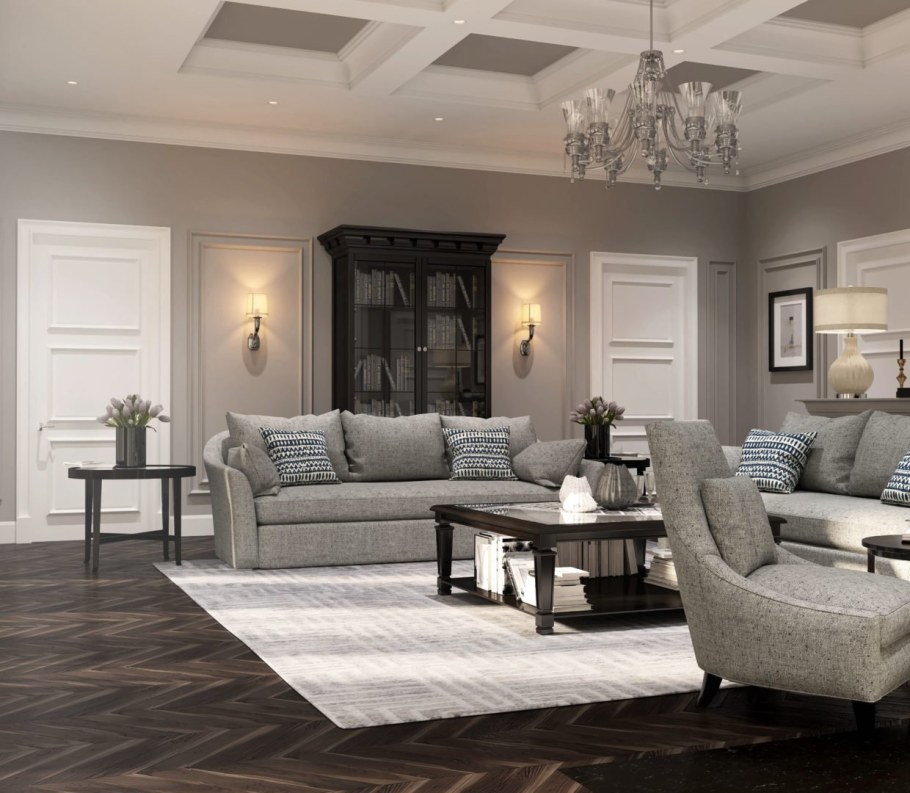 Гостиная Неоклассика Тиффани