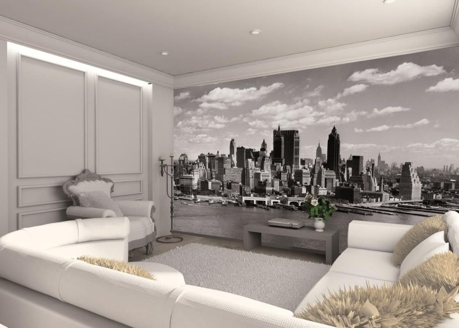 Фотообои в интерьере