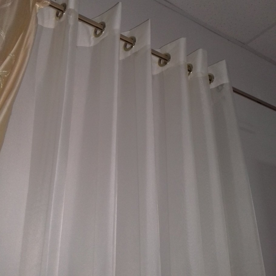 Тюль на люверсах