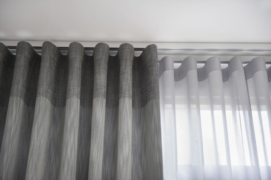 Шторы на люверсной ленте