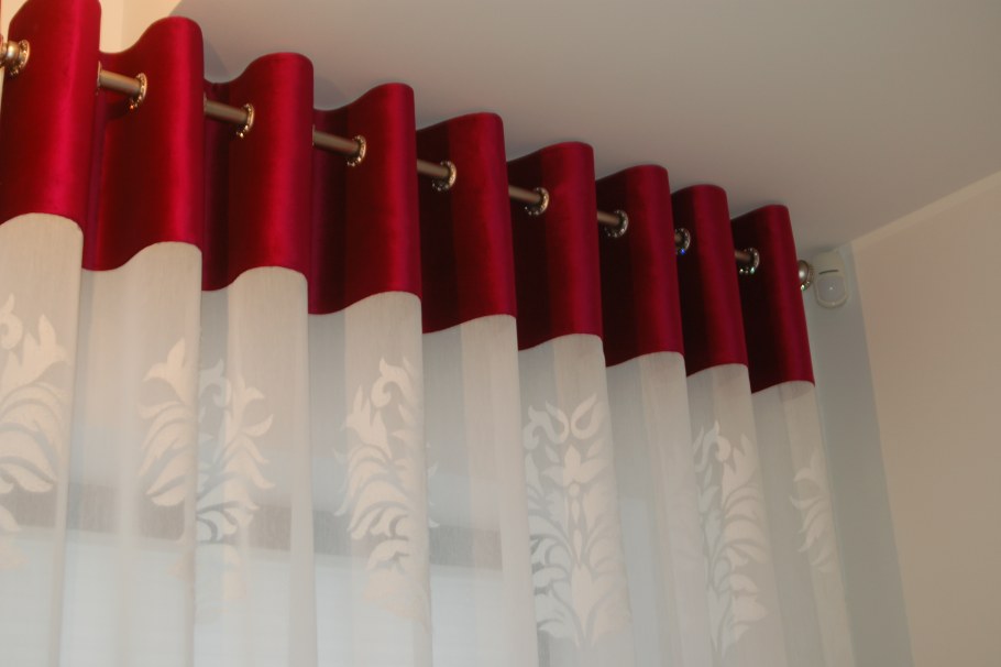 Тюль на люверсах