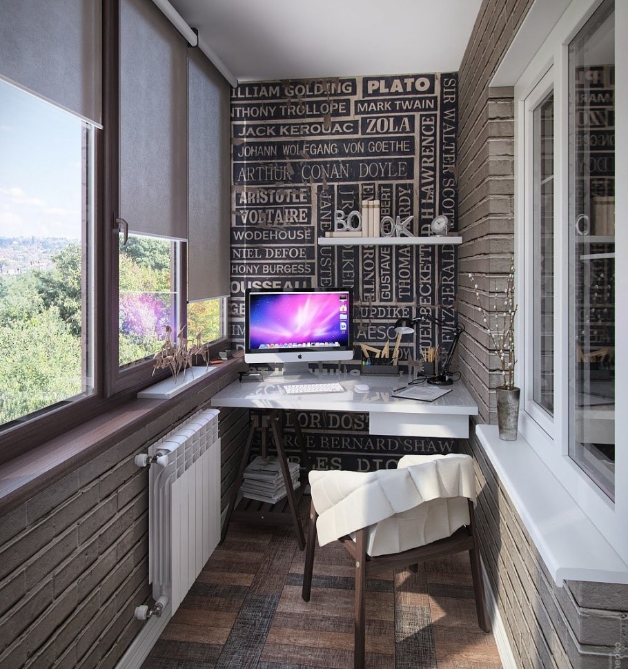 Кабинет на лоджии