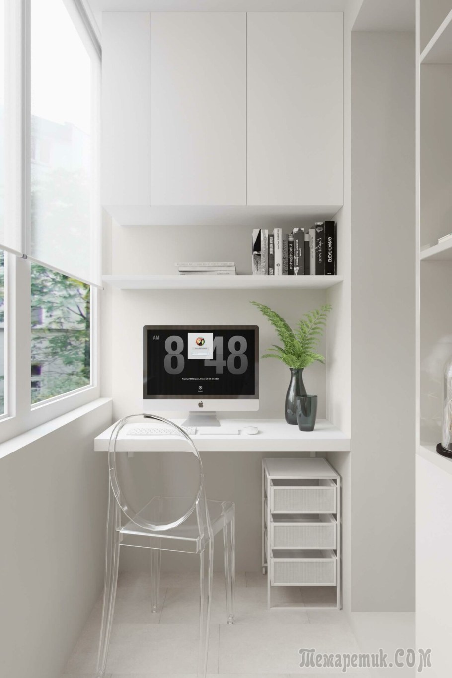 Компьютерные столы на балкон