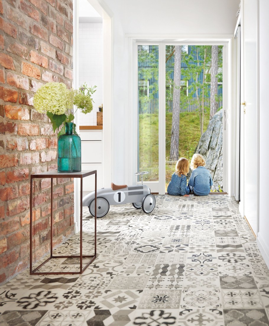 Линолеум Таркетт под плитку