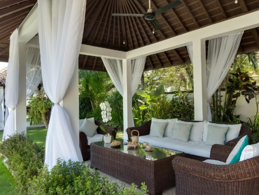 Занавески для беседки