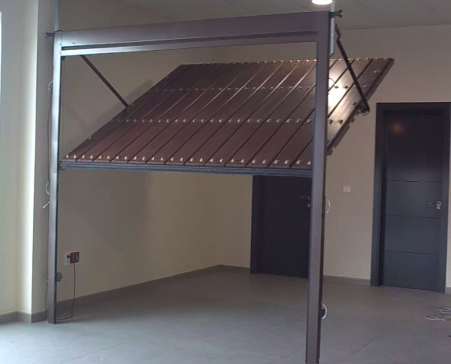 Подъемно-поворотные ворота n500