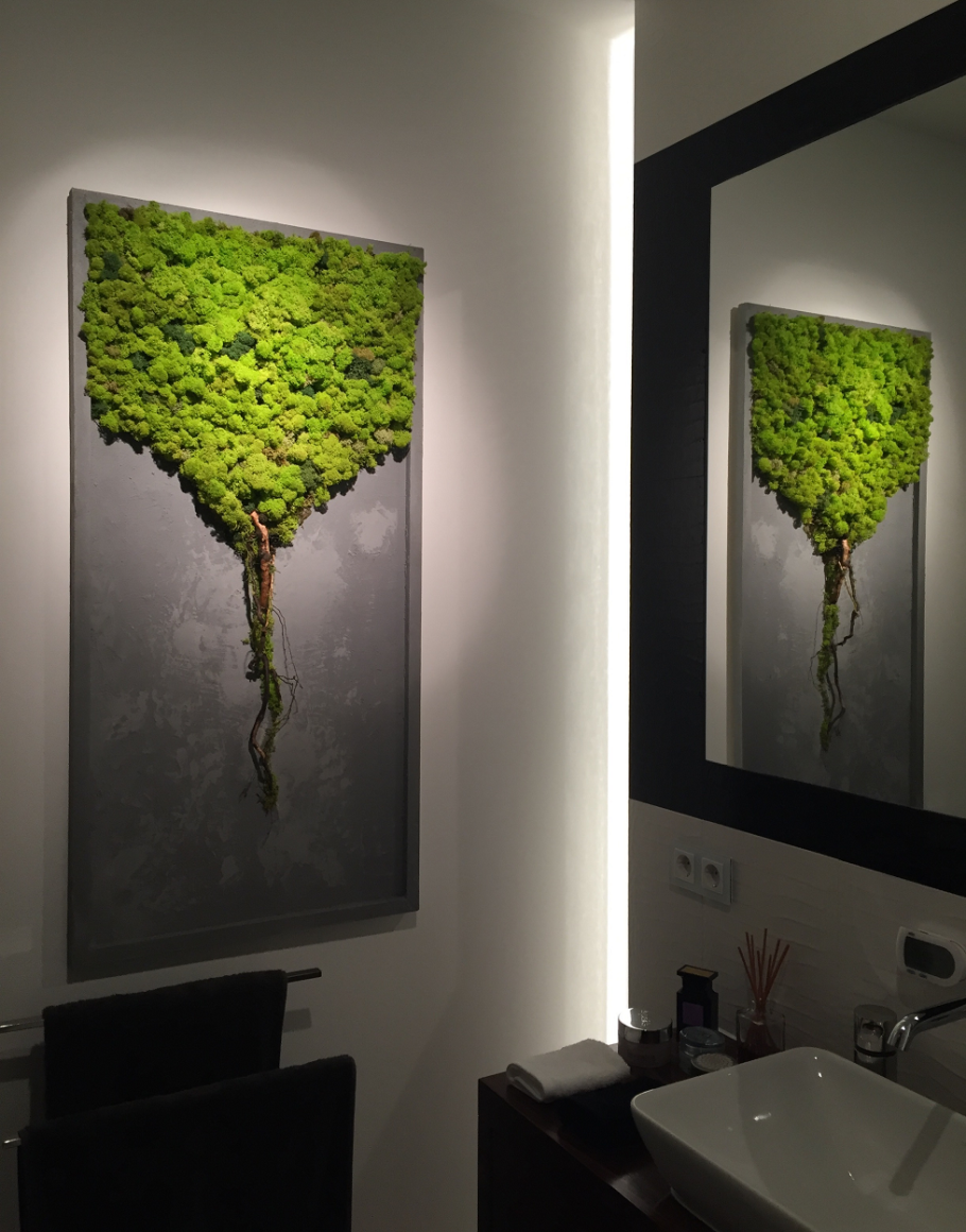 Стабилизированный мох