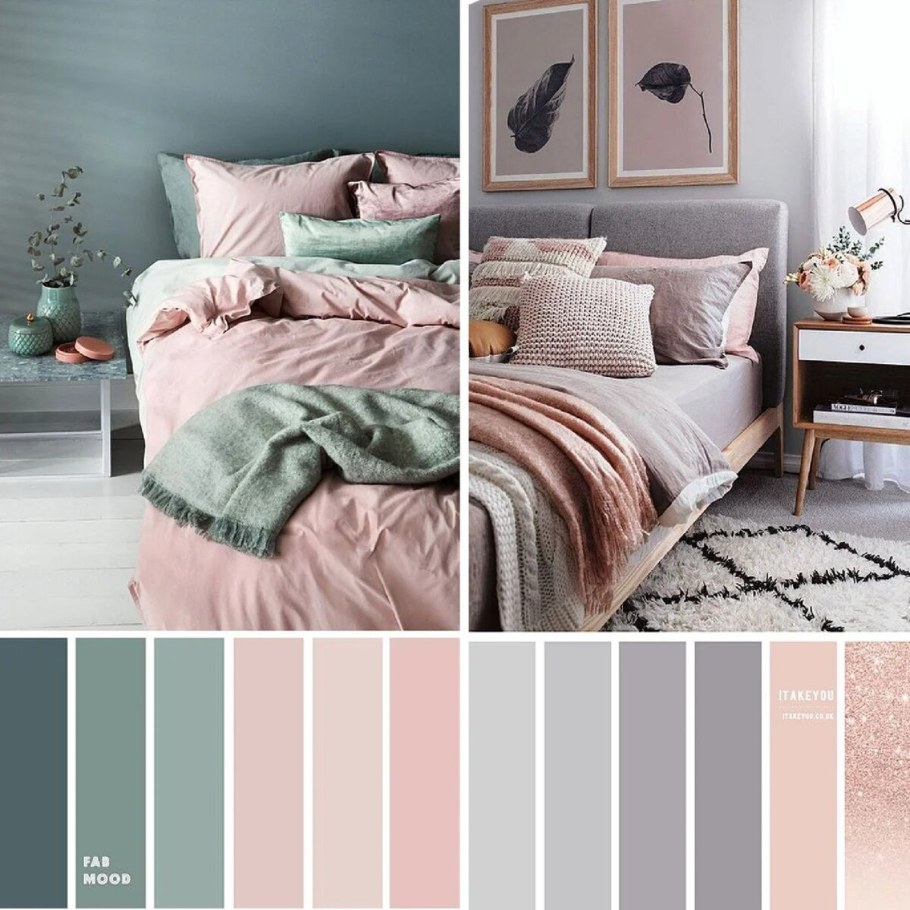 Цветовые сочетания с розовым в интерьере