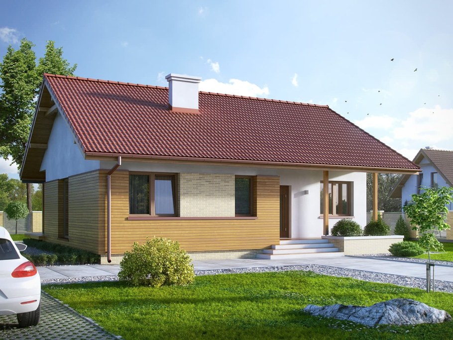 Бунгало 100 м2 проект