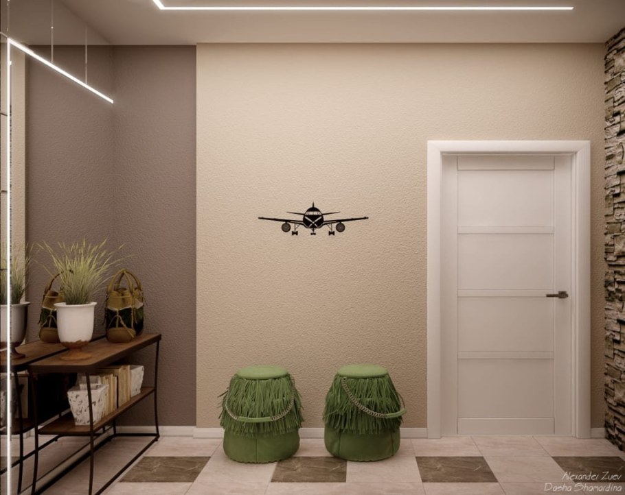 Визуализация прихожей