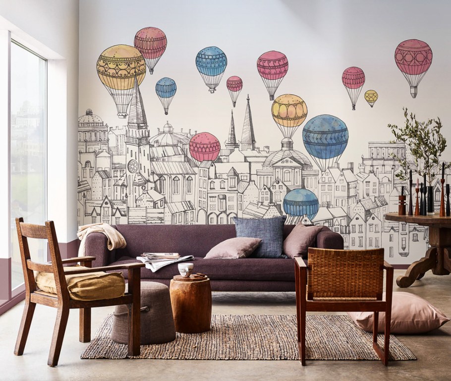 Дизайнерские фотообои для стен