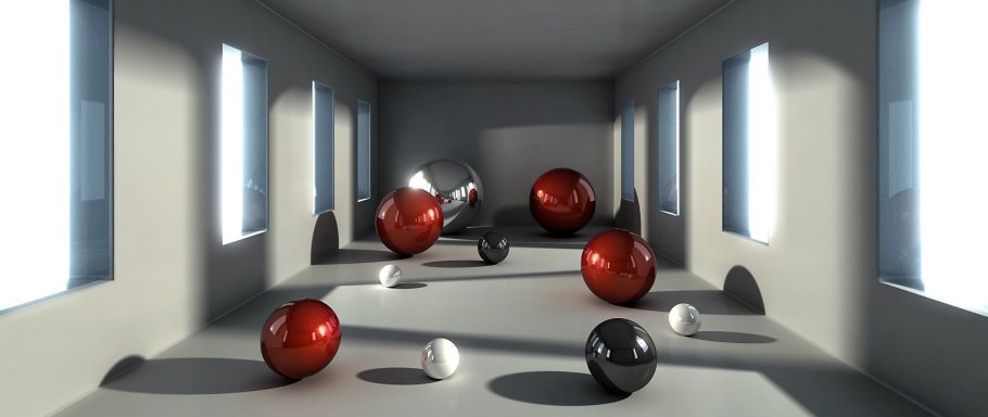 Обои шары в интерьере темные