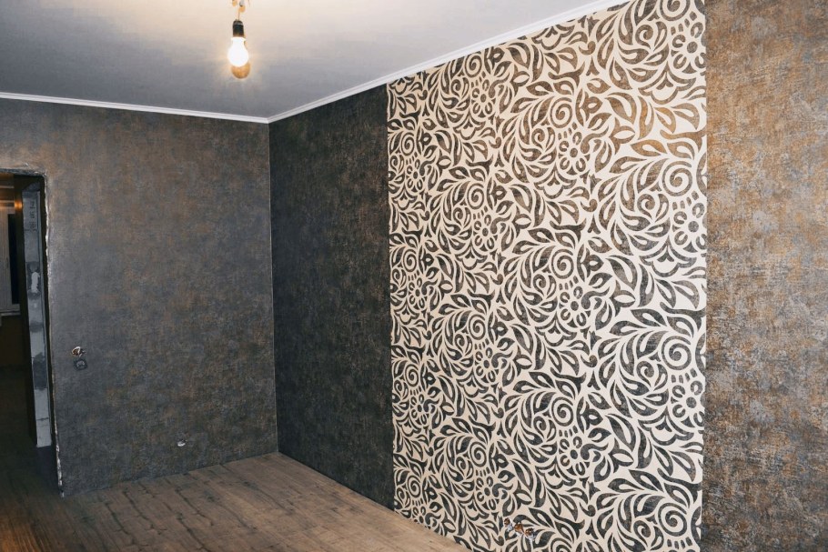 Интересные идеи поклейки обоев