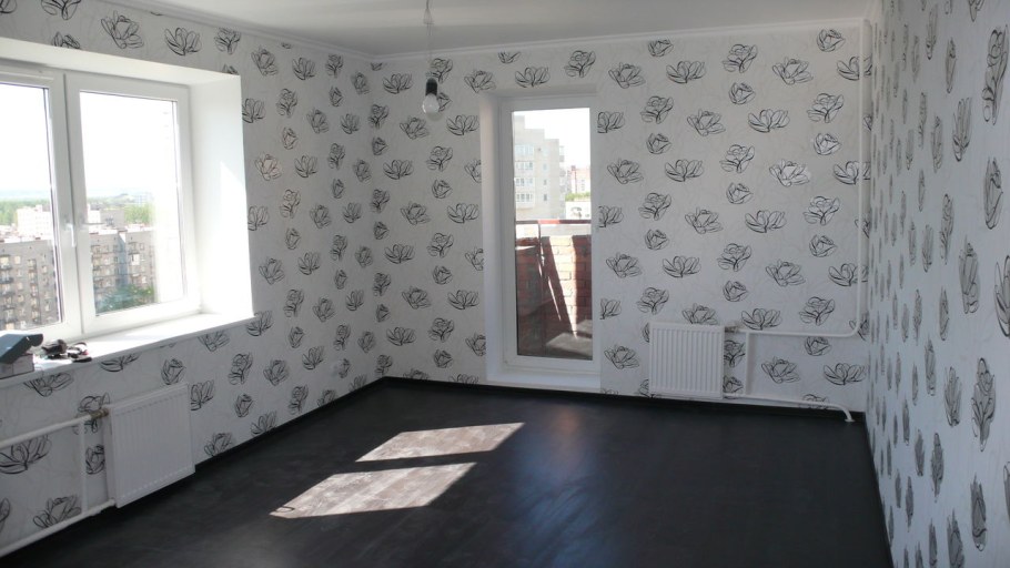 Какие обои поклеить в однокомнатной квартире