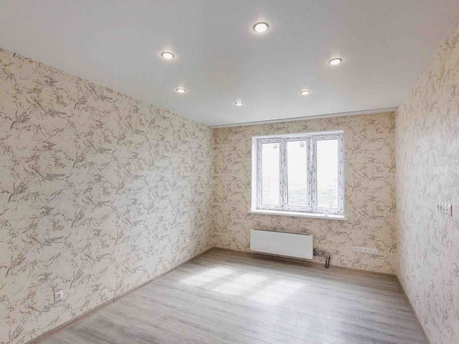 Варианты обоев для зала