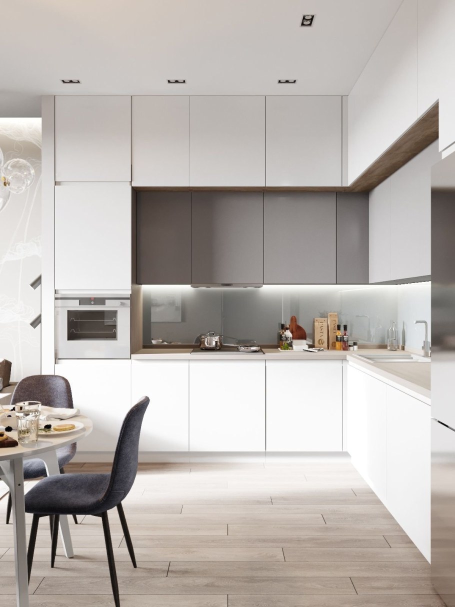 Белая кухня 2022