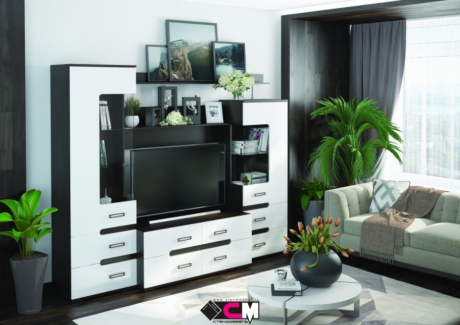 Гостиная Бергамо Стендмебель