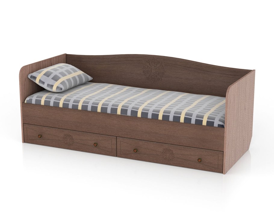 Тахта 110см с 2 выдвижными ящиками Лаура