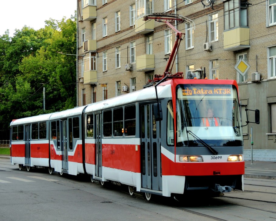Tatra kt3r Москва