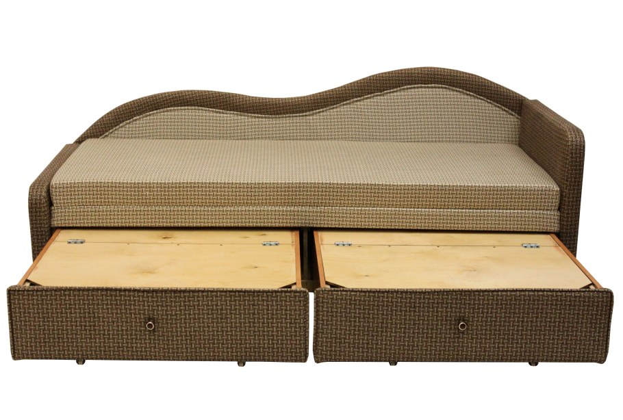 Кушетка раздвижная со спальным местом (Размеры не менее 112 × 72 × 75)