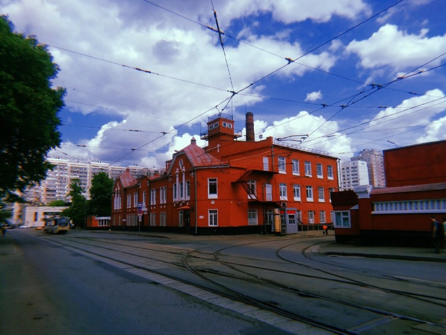 Трамвайное депо Пермь