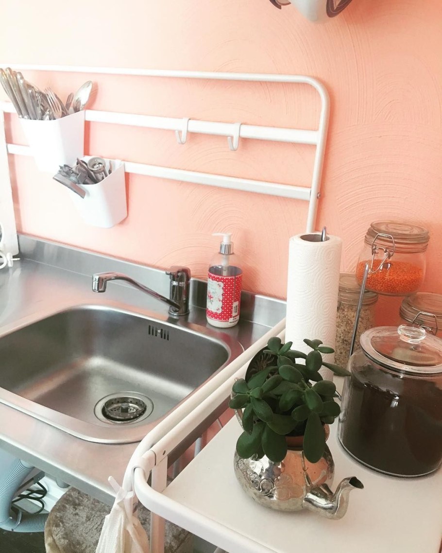 СУННЕРСТА мини-кухня, 112x56x139 см