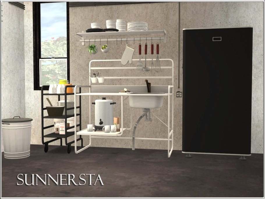 Sunnersta СУННЕРСТА мини-кухня112x56x139 см