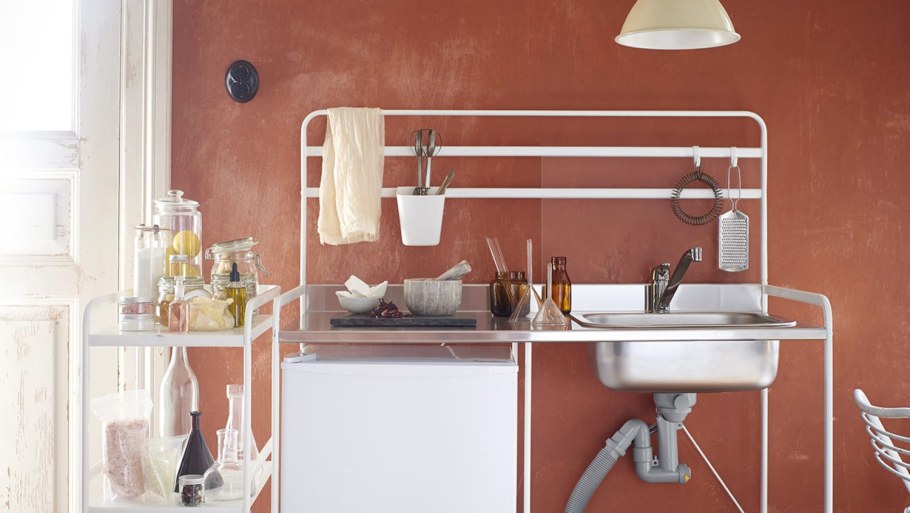 СУННЕРСТА мини-кухня, 112x56x139 см