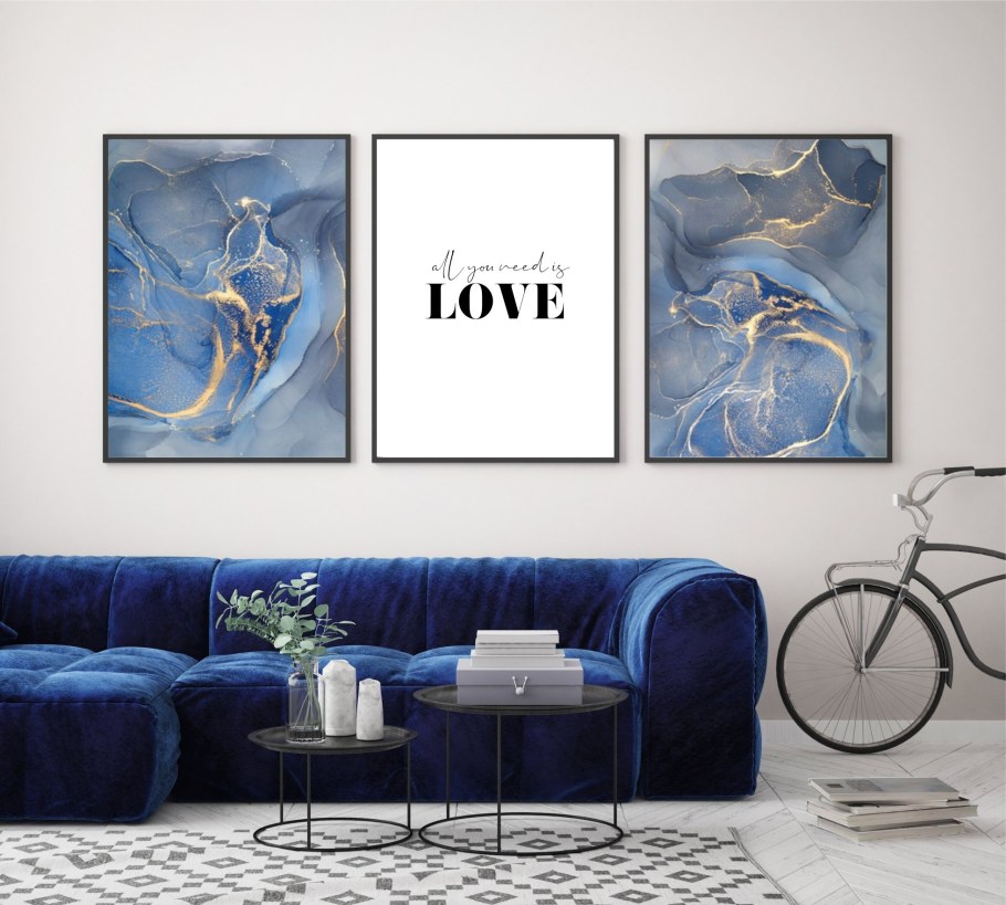 Постер абстракция для интерьера