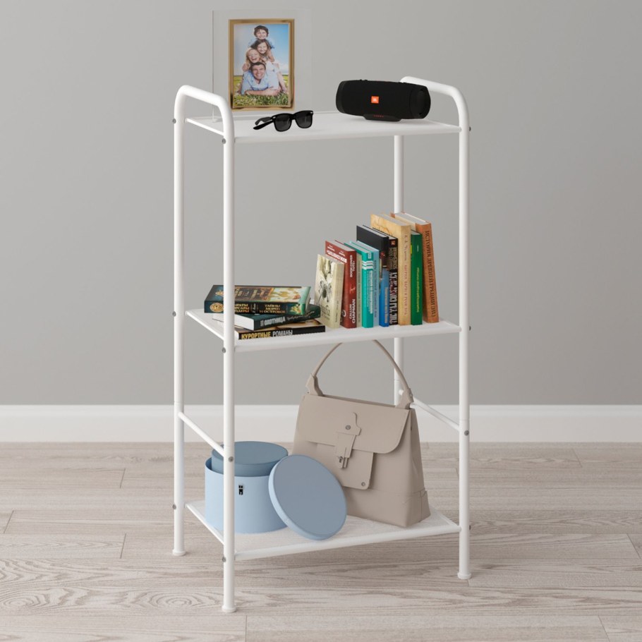 Стеллаж "Валенсия 13" (Valencia 13 Shelf Rack) цвет черный