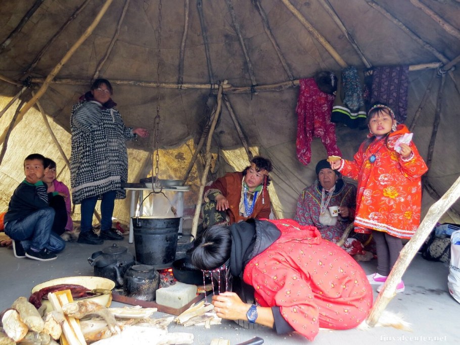 Чоттагин в яранге