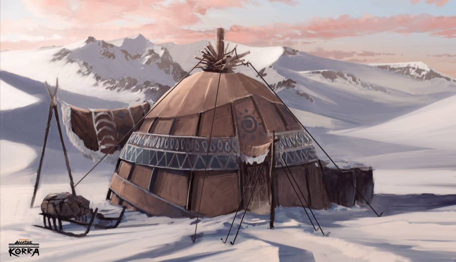 Ительмены яранга