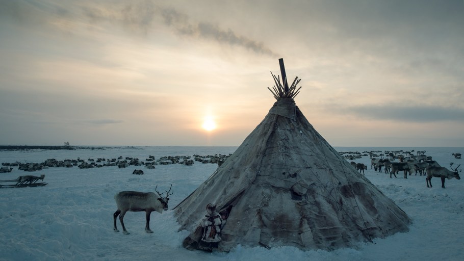 Чум ненцы Ханты