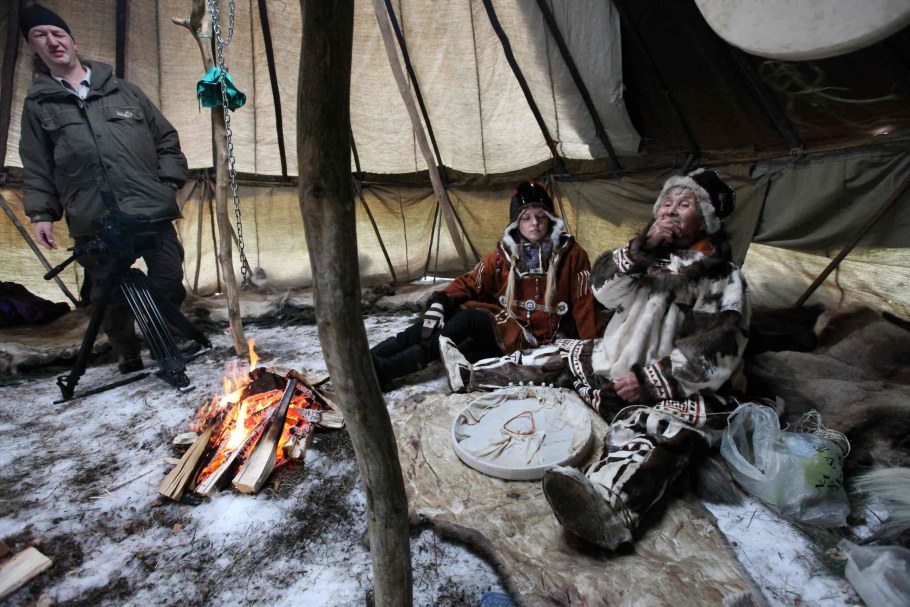 Чукчи жилище яранга