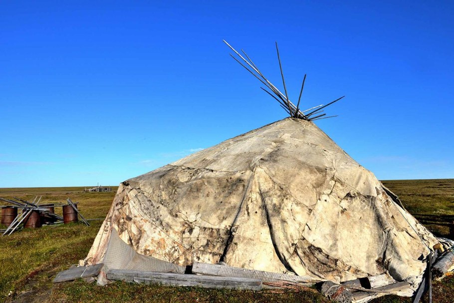 Чукчи жилище яранга