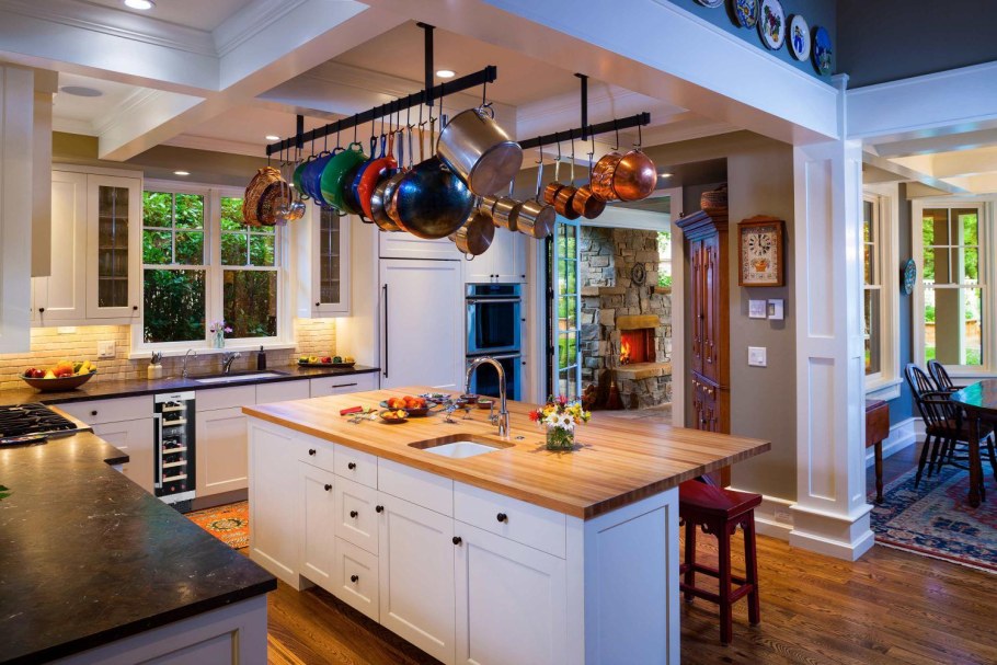 Американские кухни интерьер