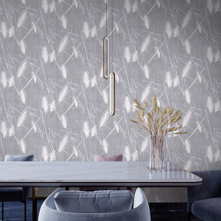 Обои флизелиновые Victoria Stenova Sensei серые 1.06 м vs281735