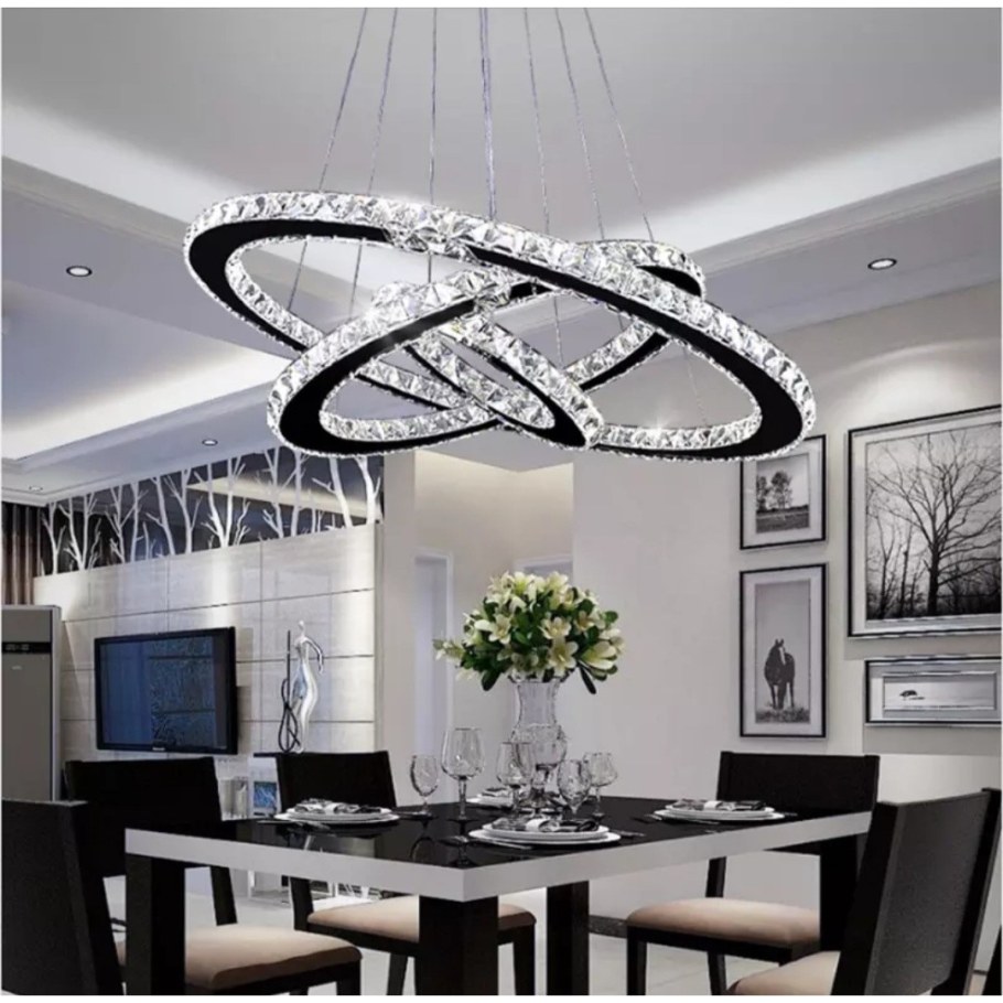 Люстра led 3-Ring Chandelier