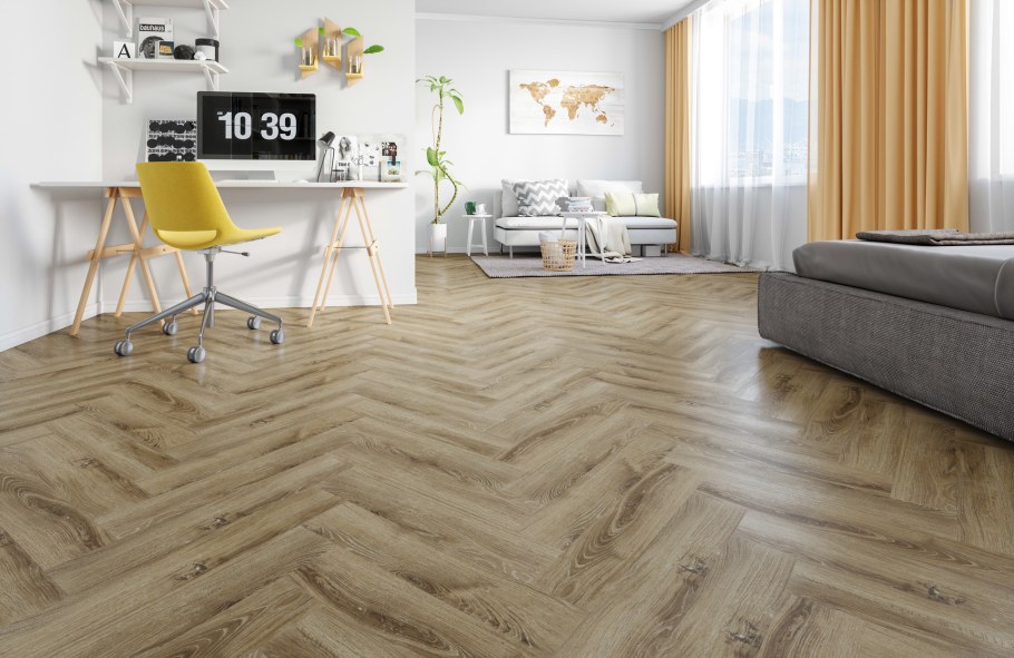 Кварцевый ламинат Fargo parquet дуб Лондонский туман 33-81996-14