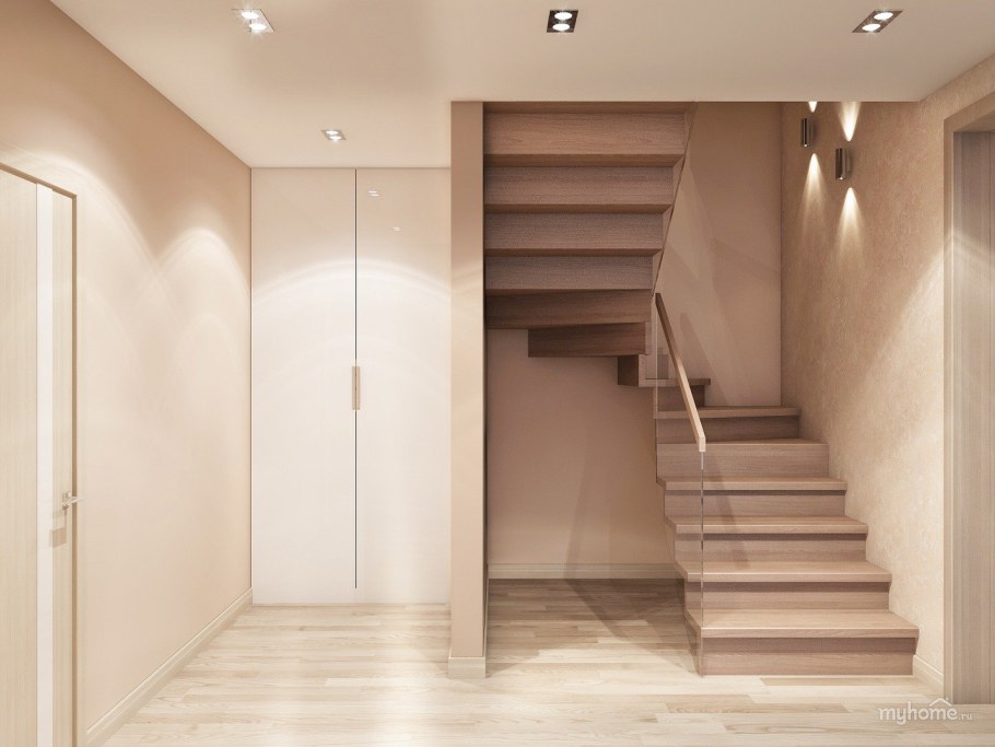 Лестница между стенами