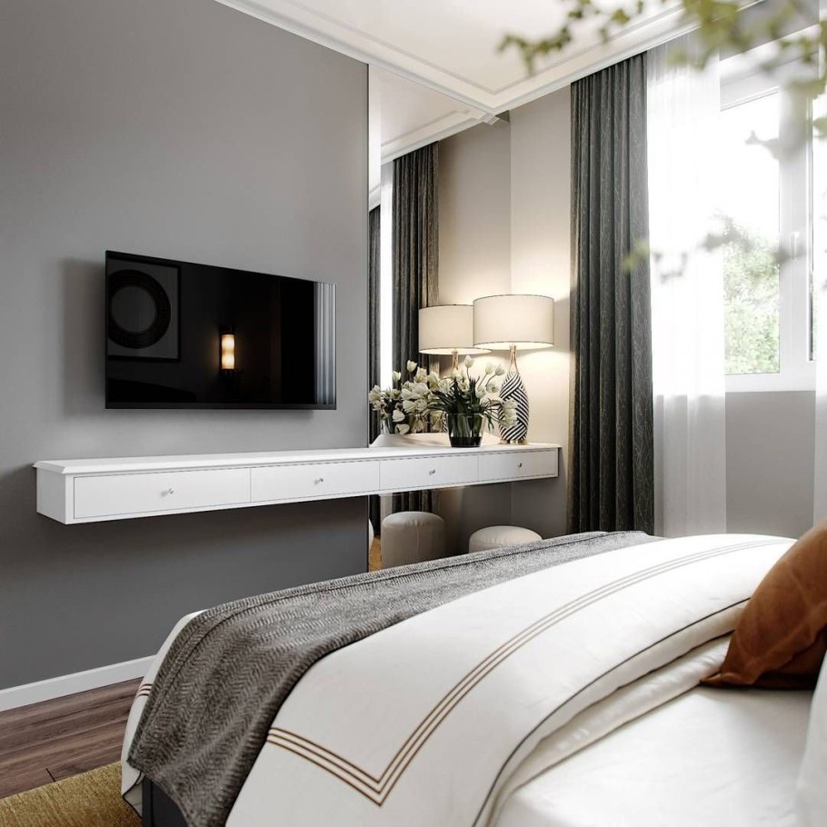 Интерьер спальни в современном стиле