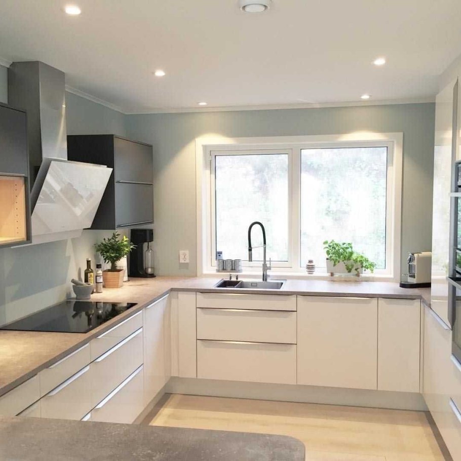 П образные кухни