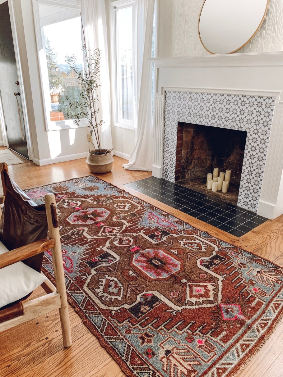 Персидский ковер в интерьере