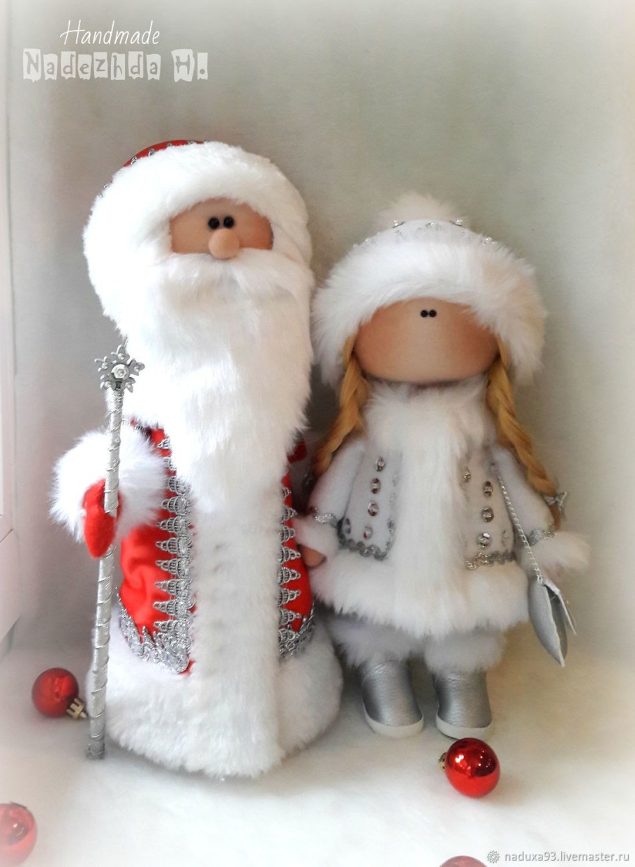 Кукла большеножка Снегурочка