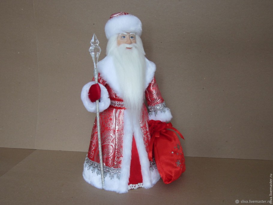 Дед Мороз кукла под елку