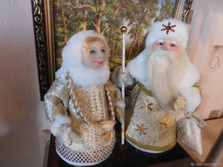 Создай куклу "дед Мороз"