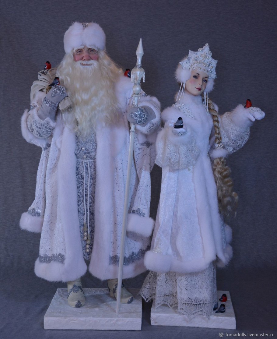 Дед Мороз авторская кукла